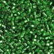 Miyuki Delica Perlen 11/0 - Silver lined green DB-46